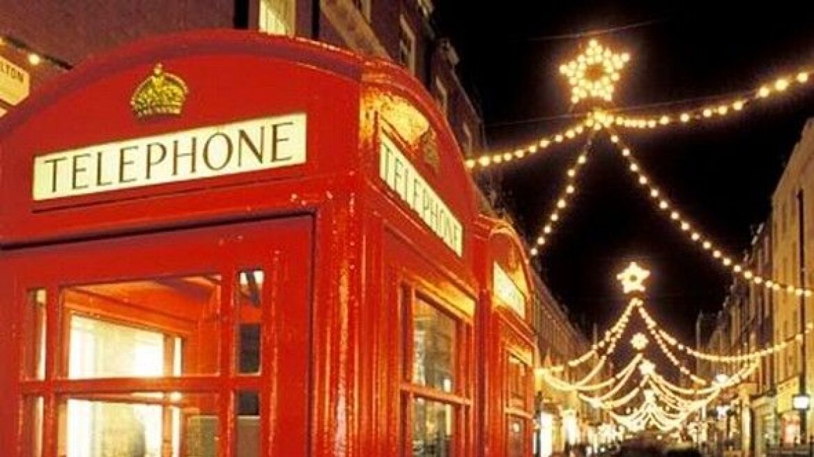 Λονδίνο και Παρίσι «ψηφίζουν» οι Έλληνες για τα Χριστούγεννα 