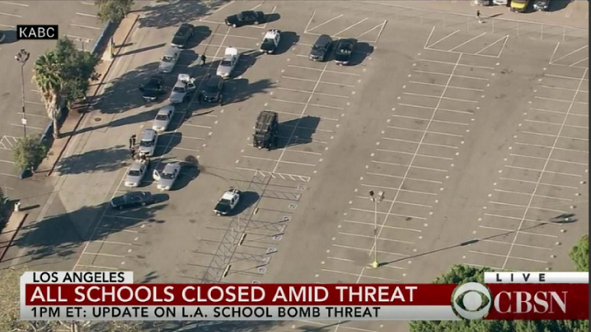 Φάρσα η «τρομοκρατική απειλή» που έκλεισε τα σχολεία στο Λος Άντζελες