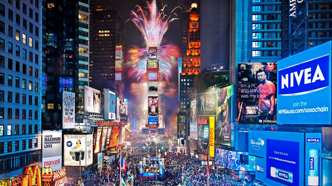 Η Times Square είναι το ασφαλέστερο μέρος για την Πρωτοχρονιά, λέει η Αστυνομία της Νέας Υόρκης