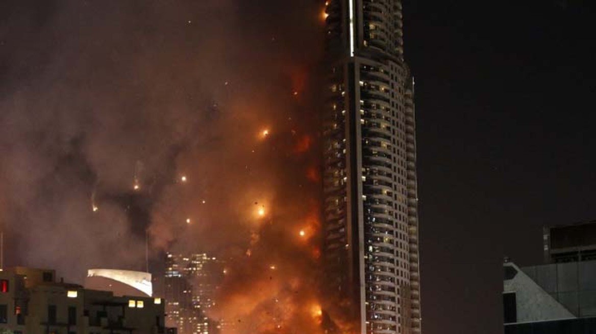 Ντουμπάι: Κρεμάστηκε από τον 48ο όροφο του φλεγόμενου ξενοδοχείου για να γλιτώσει