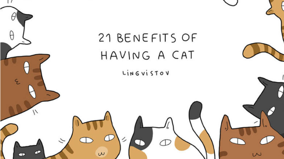 21 θετικά του να έχει κανείς γάτα