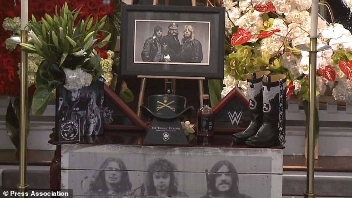 Περισσότεροι από 230.000 είδαν «ζωντανά» την κηδεία του «Lemmy» των Motorhead