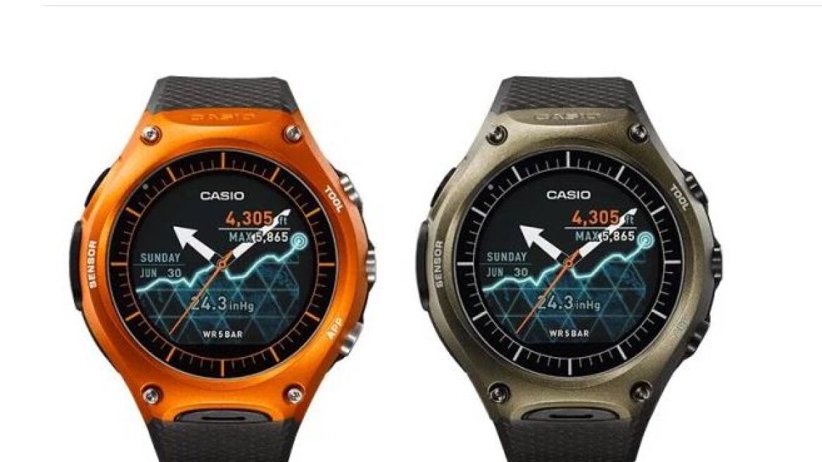 Casio WSD-F10: Το πρώτο smartwatch της φημισμένης για τα ρολόγια της εταιρίας
