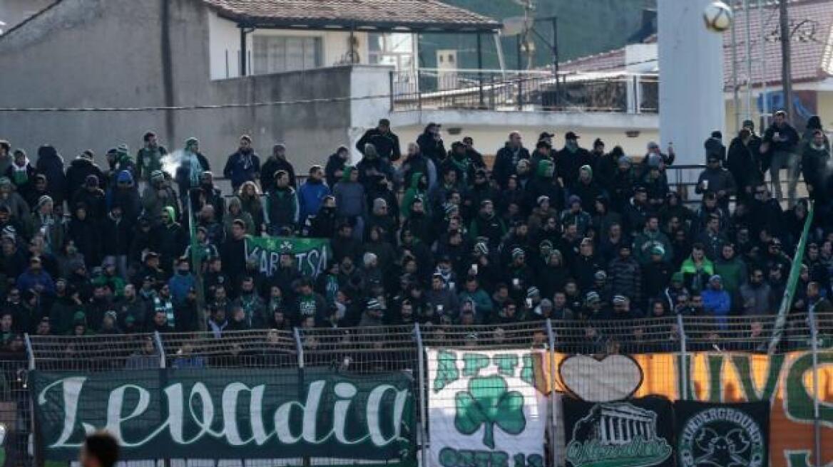 Panathinaikos fans vs. sports minister: umpire refused to start match due to fans' banner 