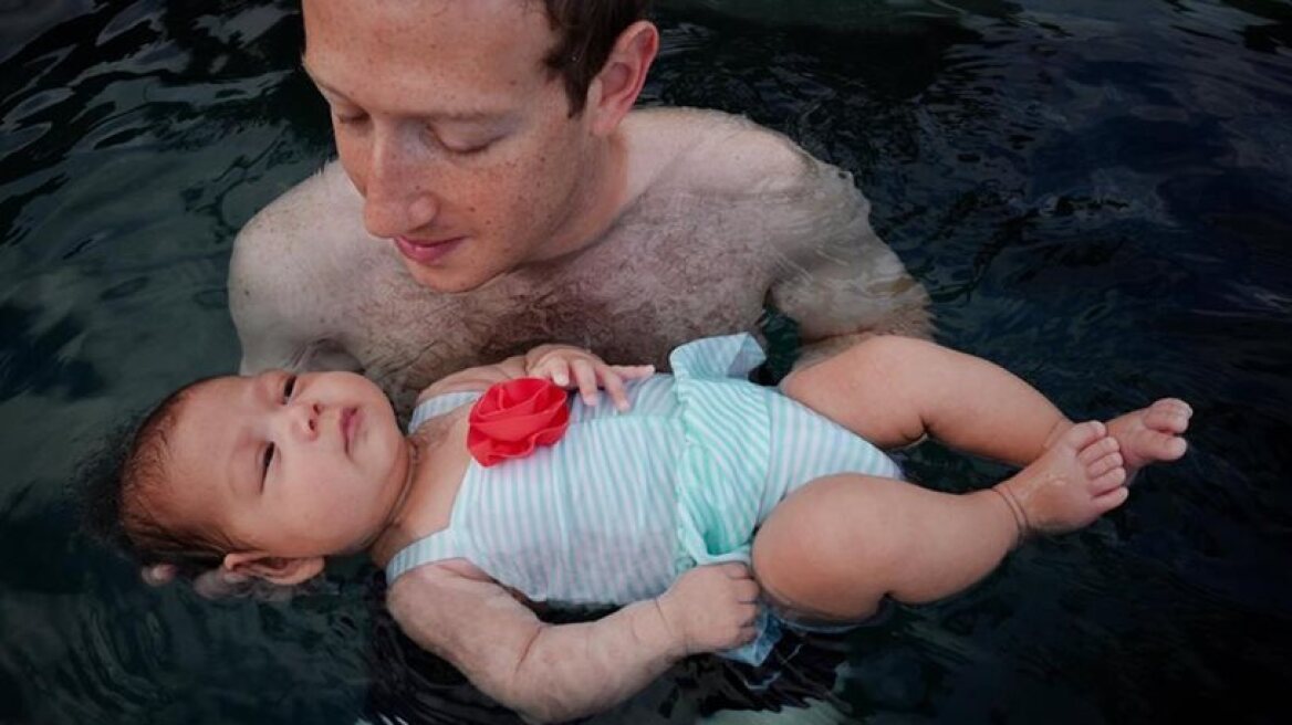 Mark Zuckerberg shares a new cute photo of his baby