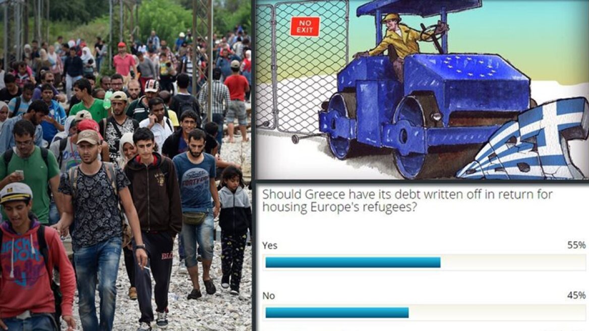 Financial Times’ poll: Should Greece have its debt written off in return for hosting refugees?