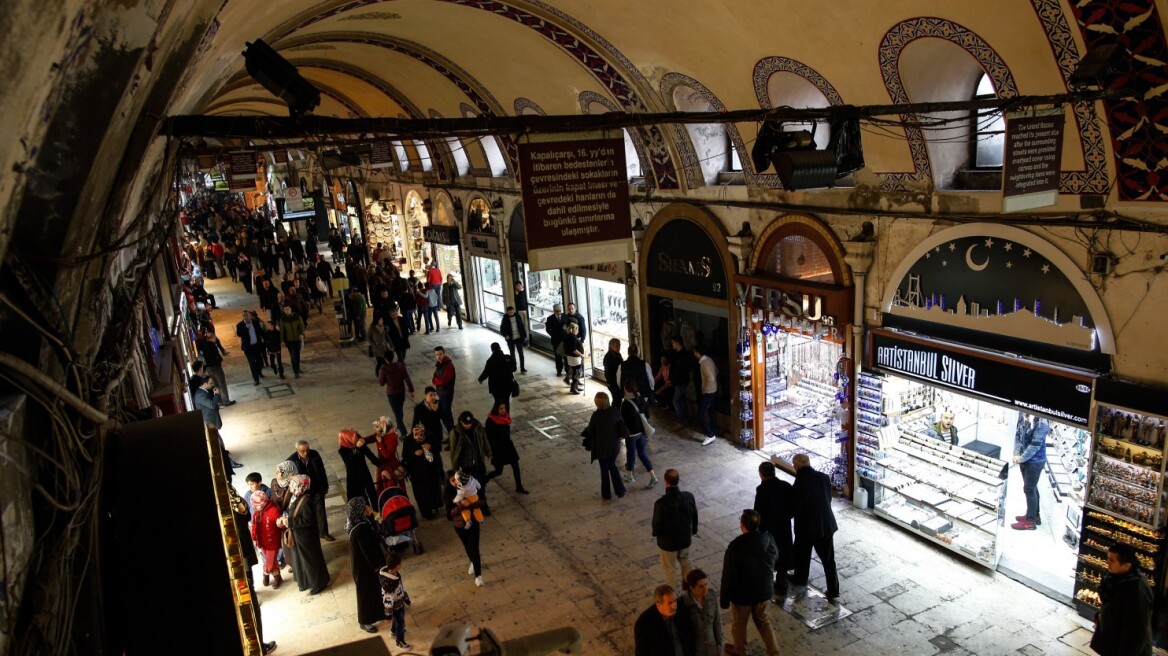 «Κλείνει» για τουλάχιστον δέκα χρόνια το Grand Bazaar στην Κωνσταντινούπολη