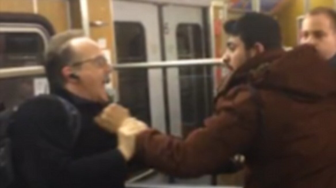 Βίντεο από Γερμανία: Μετανάστες επιτίθενται σε συνταξιούχους μέσα στο μετρό