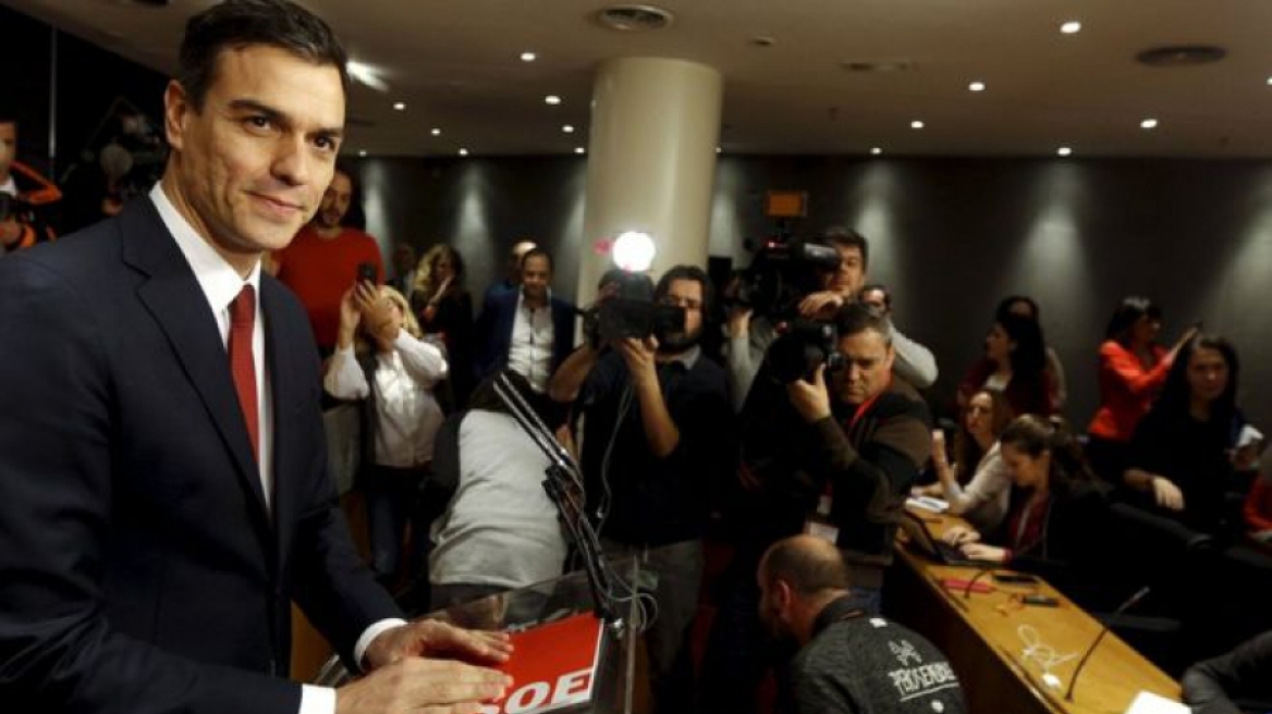 Ισπανία: Στον σοσιαλιστή Σάντσες η εντολή σχηματισμού κυβέρνησης