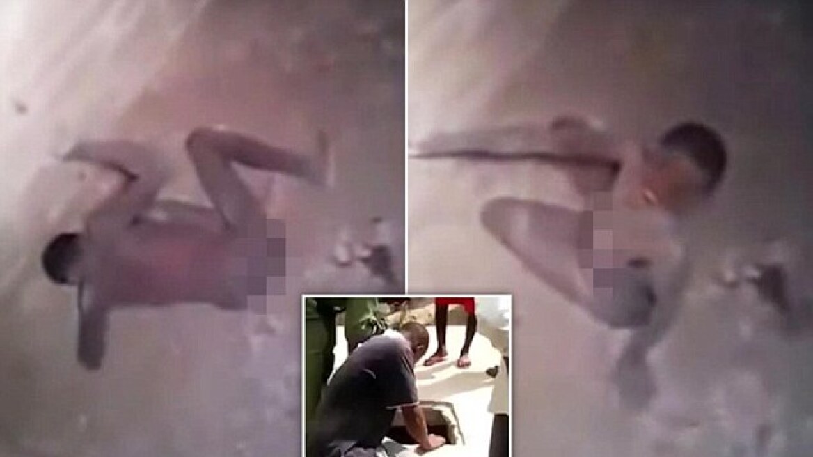 Shocking video: Woman found naked in pit kept by her boyfriend (vid)