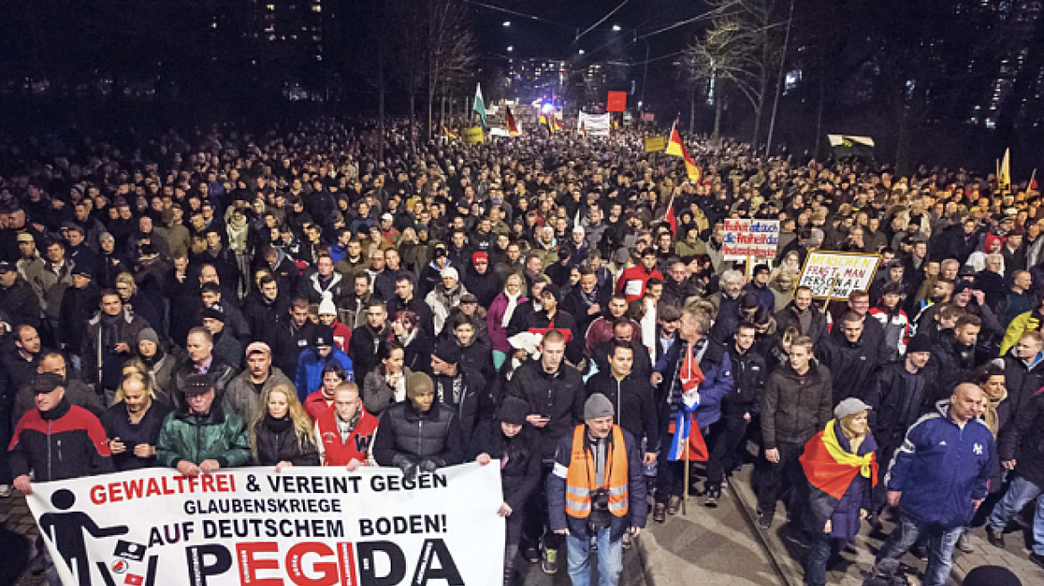 Συγκεντρώσεις του αντιμεταναστευτικού κινήματος Pegida σε όλη την Ευρώπη