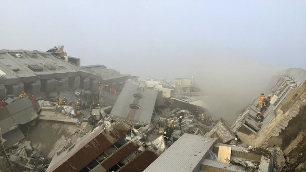Βίντεο από το σεισμό στην Ταϊβάν - 14 νεκροί στα 6,4 Ρίχτερ