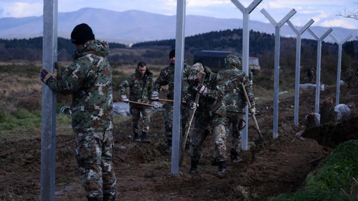 Και δεύτερο φράχτη στα σύνορα με την Ελλάδα σηκώνουν οι Σκοπιανοί