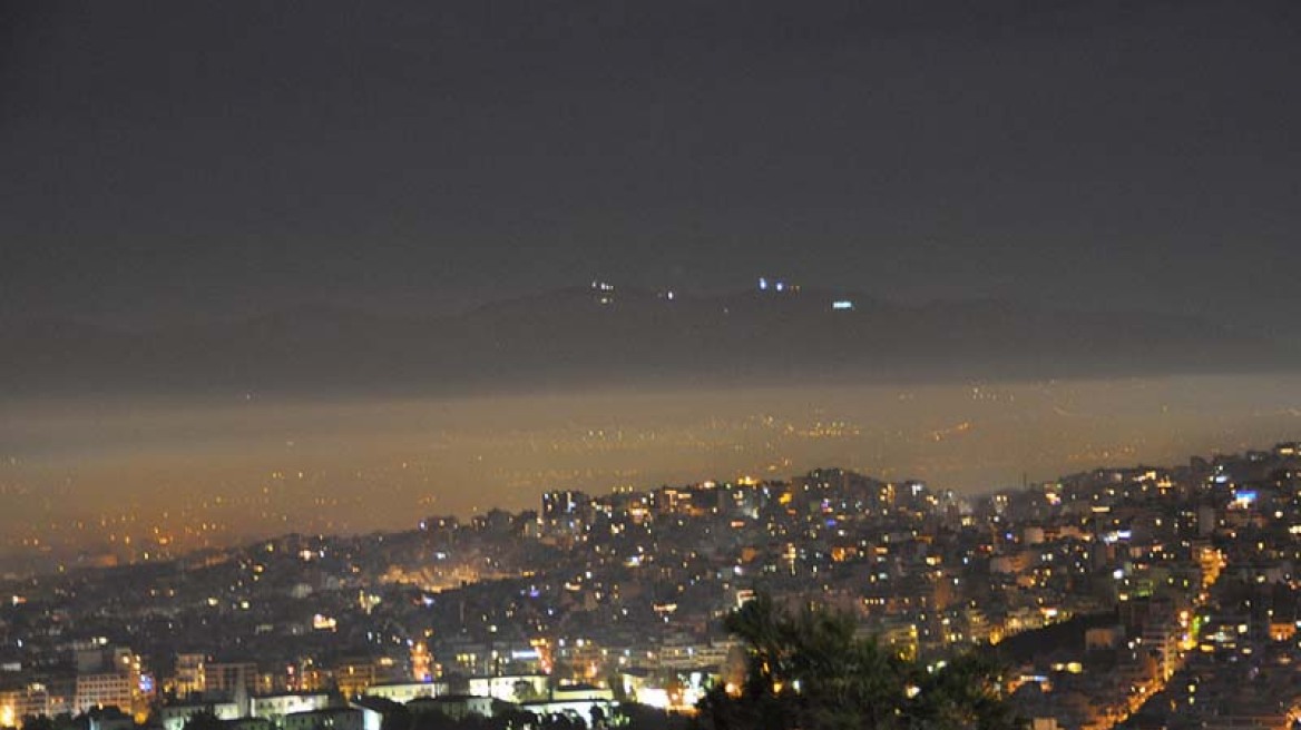 Αυξημένα τα επίπεδα της αιθαλομίχλης στην Αθήνα λόγω καιρικών συνθηκών