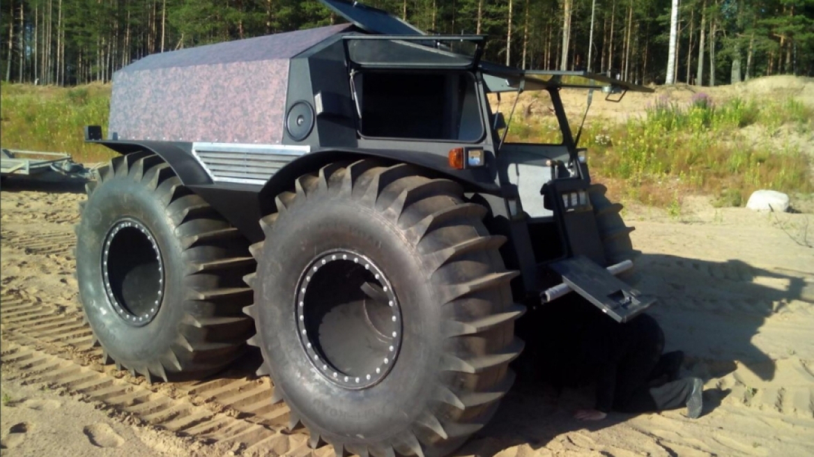Ρωσικό φορτηγό - τέρας που πάει παντού κοστίζει ούτε 50.000 δολάρια