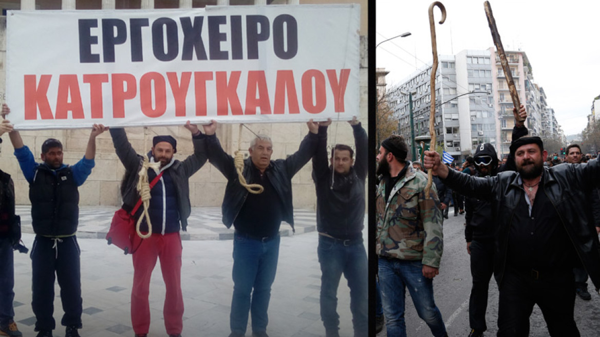 Στην Αθήνα καταφτάνουν συνεχώς αγρότες από όλη την Ελλάδα