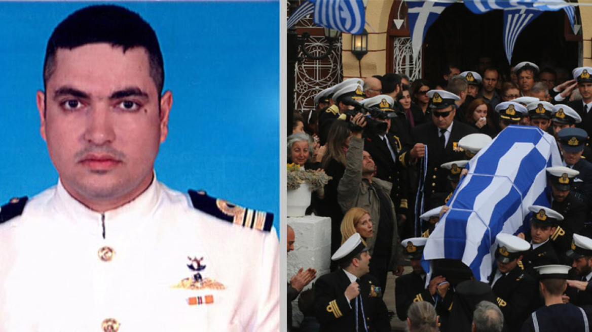 Θρήνος και συγκίνηση στην κηδεία του συγκυβερνήτη του ελικοπτέρου του Πολεμικού Ναυτικού