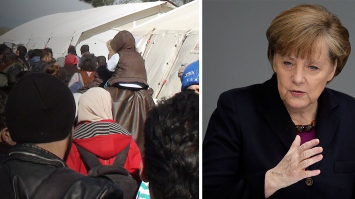 Raising fence at Greece-FYROM border does not solve the problem, says Merkel