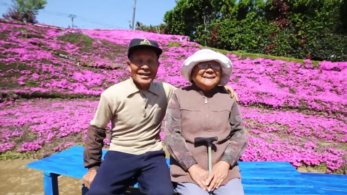 Ιάπωνας φύτευε επί δύο χρόνια λουλούδια για την τυφλή σύζυγό του