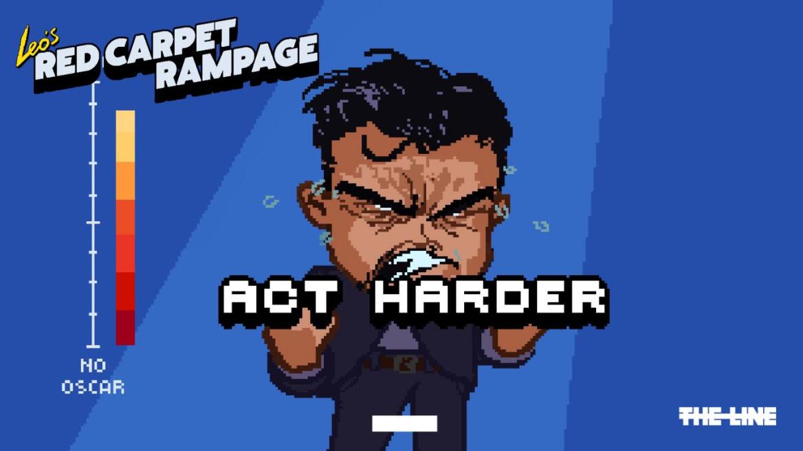 «Leo's Red Carpet Rampage»: Το βιντεοπαιχνίδι που παίζει με τον καημό του Λεονάρντο Ντι Κάπριο να κερδίσει το Όσκαρ