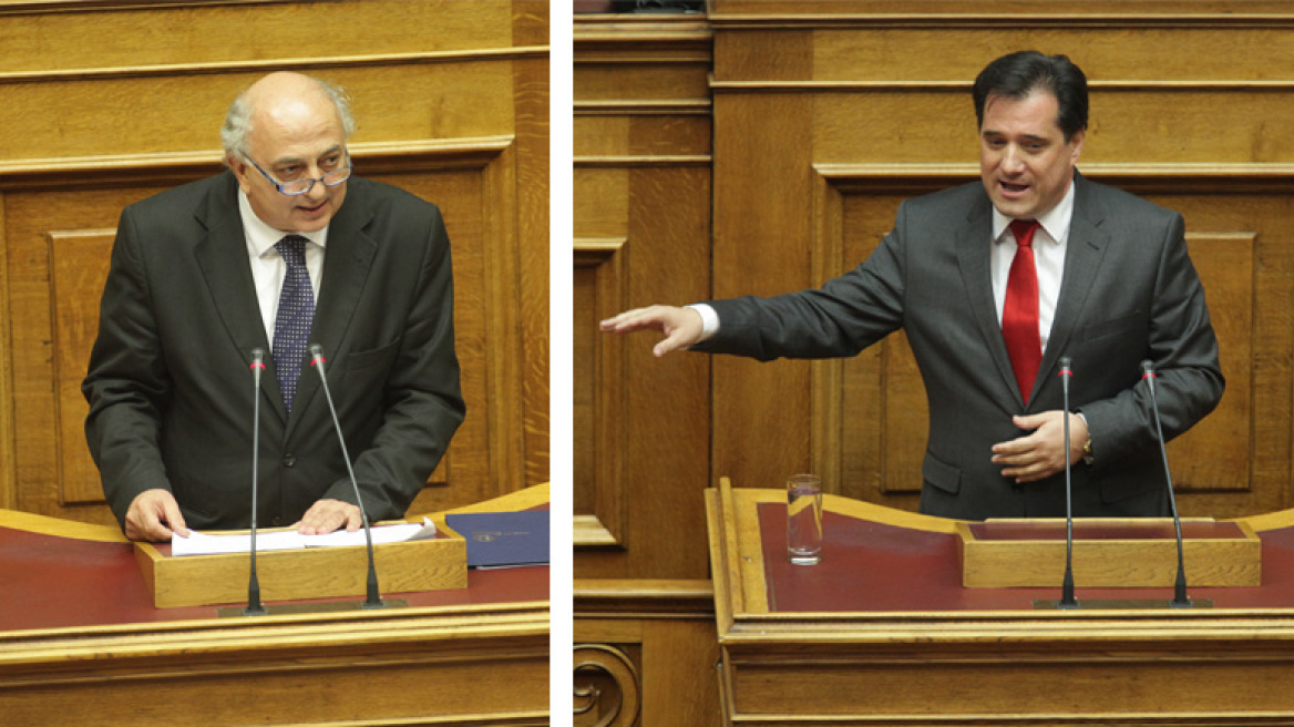 Δελφοί: Ο Άδωνις τα έβαλε με τον Τσίπρα και τους «καρεκλοκένταυρους» βουλευτές του ΣΥΡΙΖΑ και ο Αμανατίδης αποχώρησε διαμαρτυρόμενος!