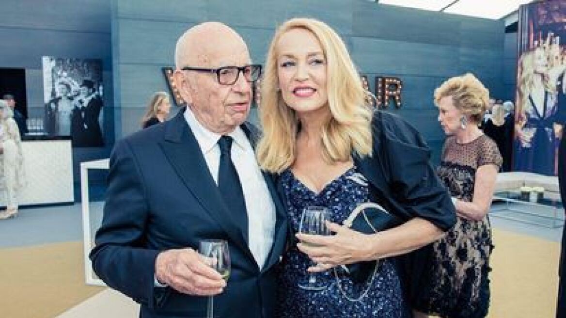 Rupert Murdoch-Jerry Hall: Τα φλας πάνω τους στα Οσκαρ