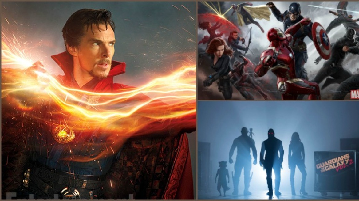 Όλες οι νέες ταινίες της Marvel ως το 2020