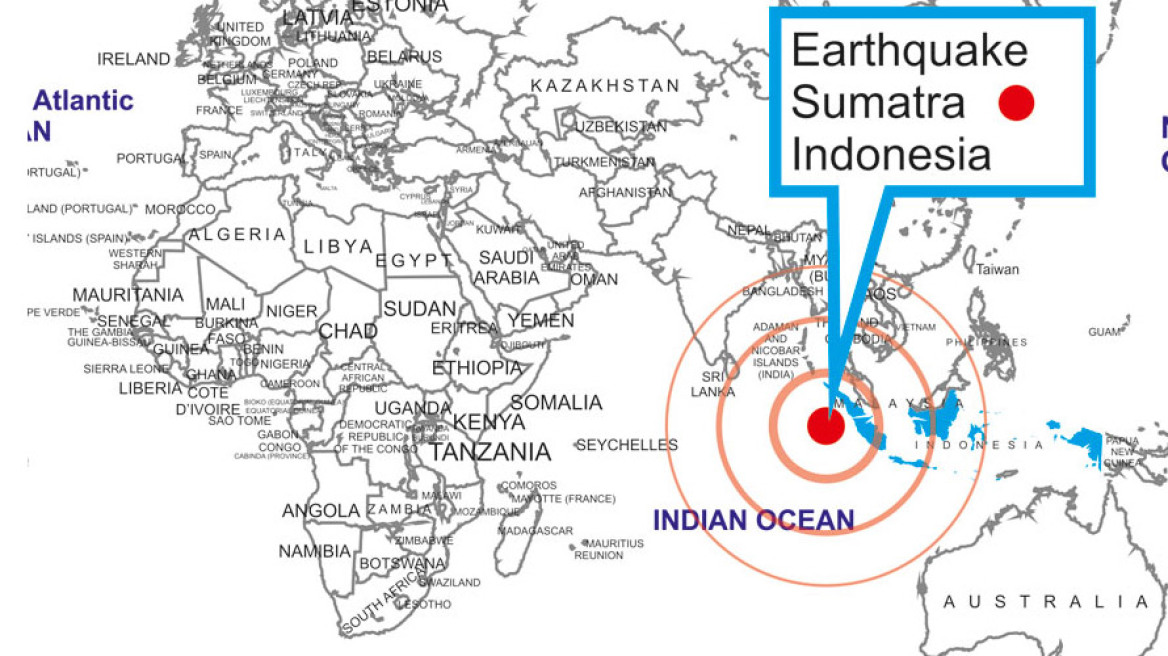 Σεισμός 7,8 Ρίχτερ νοτιοδυτικά της Ινδονησίας