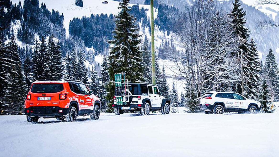 Video: Περιοδεία των Jeep στη χιονισμένη Ευρώπη