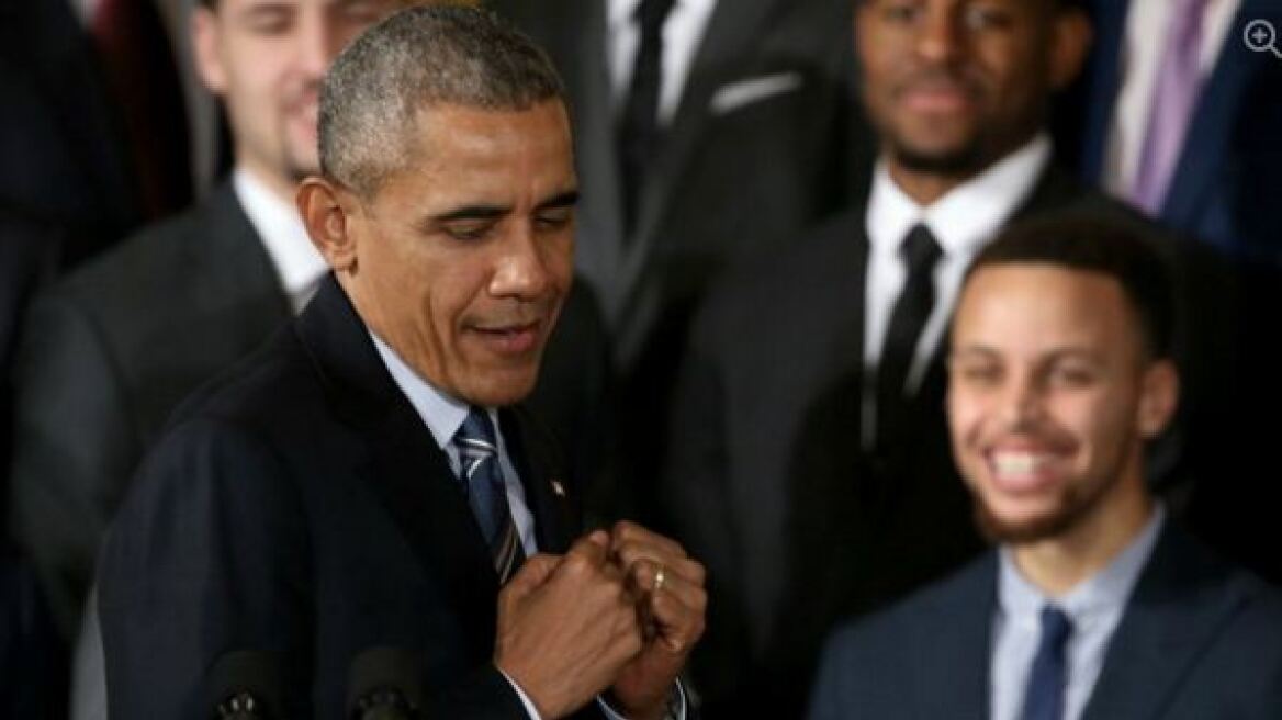 Ομπάμα: «Απολαμβάνω τον Κάρι περισσότερο από οποιονδήποτε άλλον μετά τον Τζόρνταν»