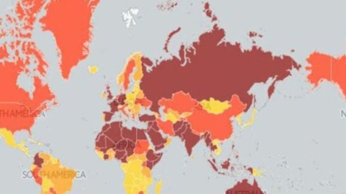 See which countries have the highest terror threat level
