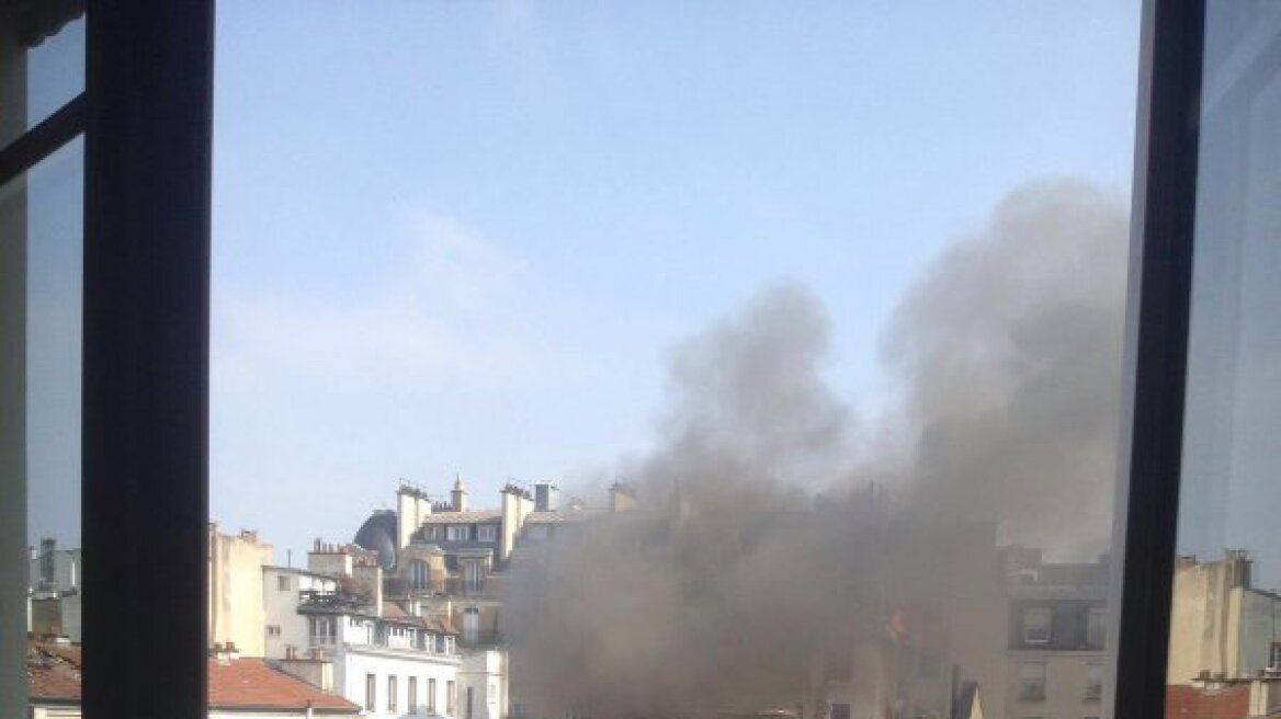 Ισχυρή έκρηξη στο Παρίσι με 5 τραυματίες 