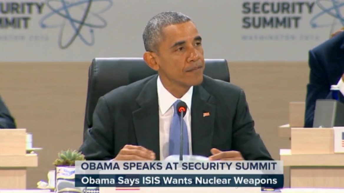 Ομπάμα: Επικίνδυνο αν οι τρελοί τρομοκράτες αποκτήσουν πυρηνικά