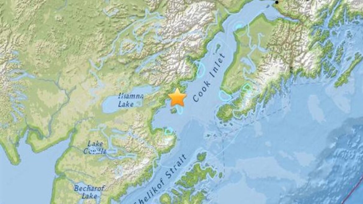 Σεισμός 6,2 Ρίχτερ στη νοτιοδυτική Αλάσκα