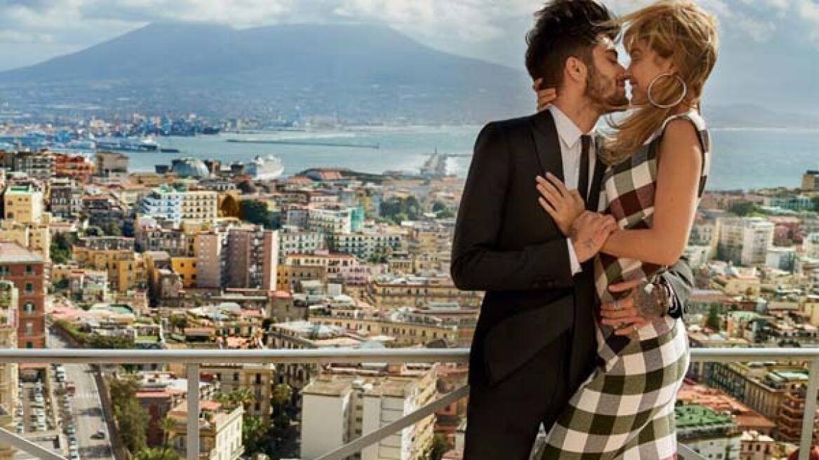 Zayn Malik - Gigi Hadid: Ενα πανέμορφο ζευγάρι στη Νάπολη (φωτό)!