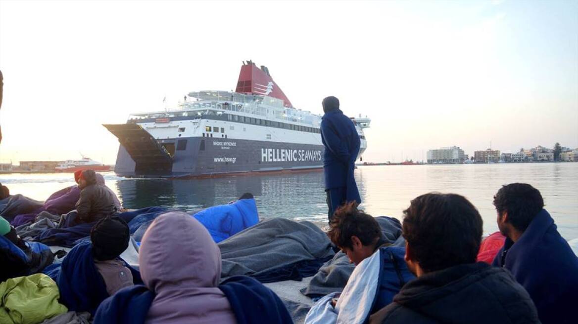 «Έσπασε» ο αποκλεισμός στο λιμάνι της Χίου