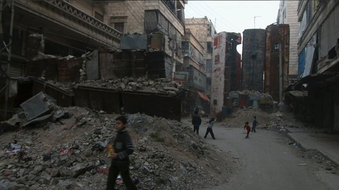 Φρίκη: Έκρηξη νάρκης σκότωσε τουλάχιστον έξι παιδάκια στο Χαλέπι
