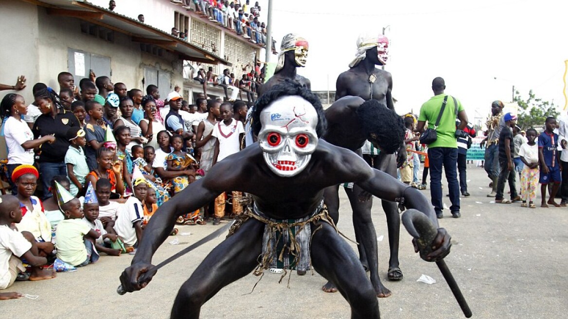 Stunning images of Popo Carnival in Ivory Coast