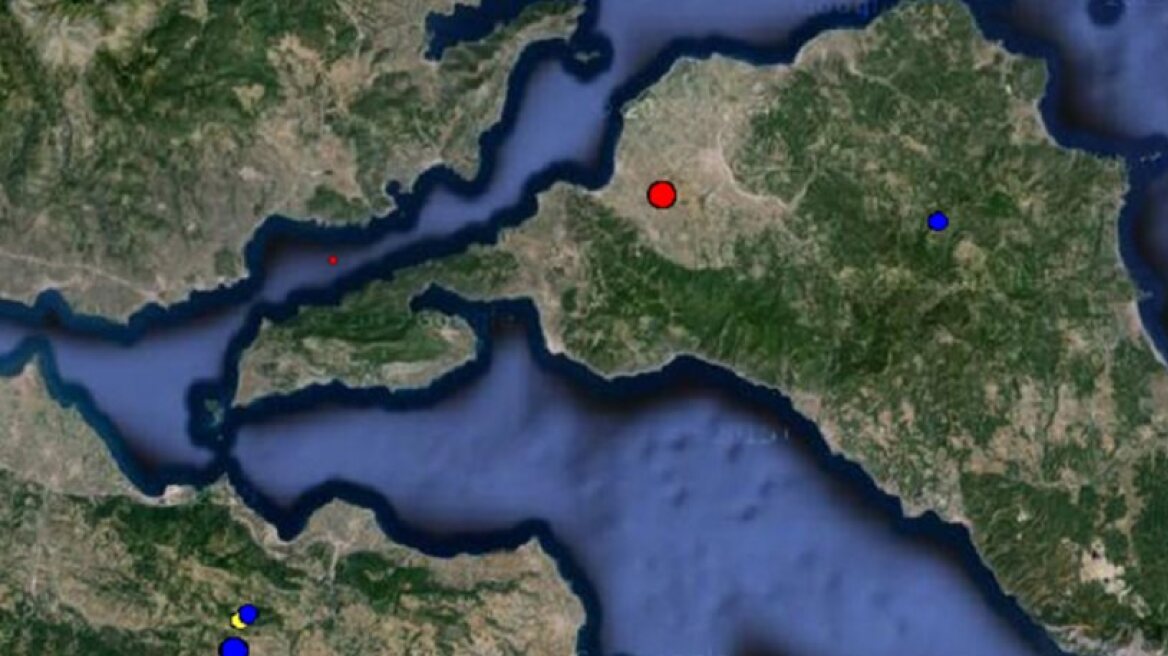 3.8 Richter earthquake in northern Evia