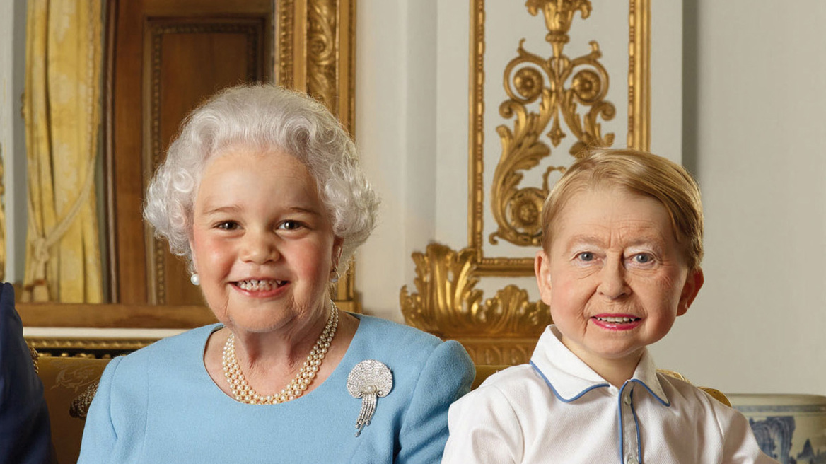 Faceswapping με τον πρίγκιπα Γεώργιο και την βασίλισσα Ελισάβετ 