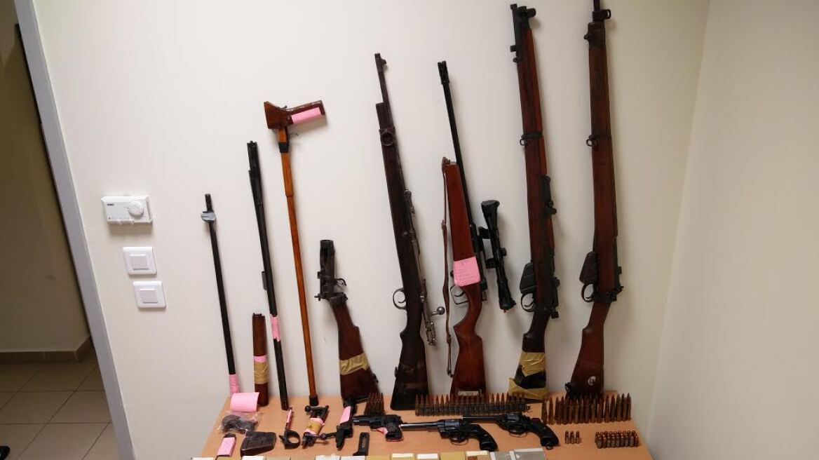 Γρεβενά: Το οπλοστάσιο είχε και όπλο… μπαστούνι