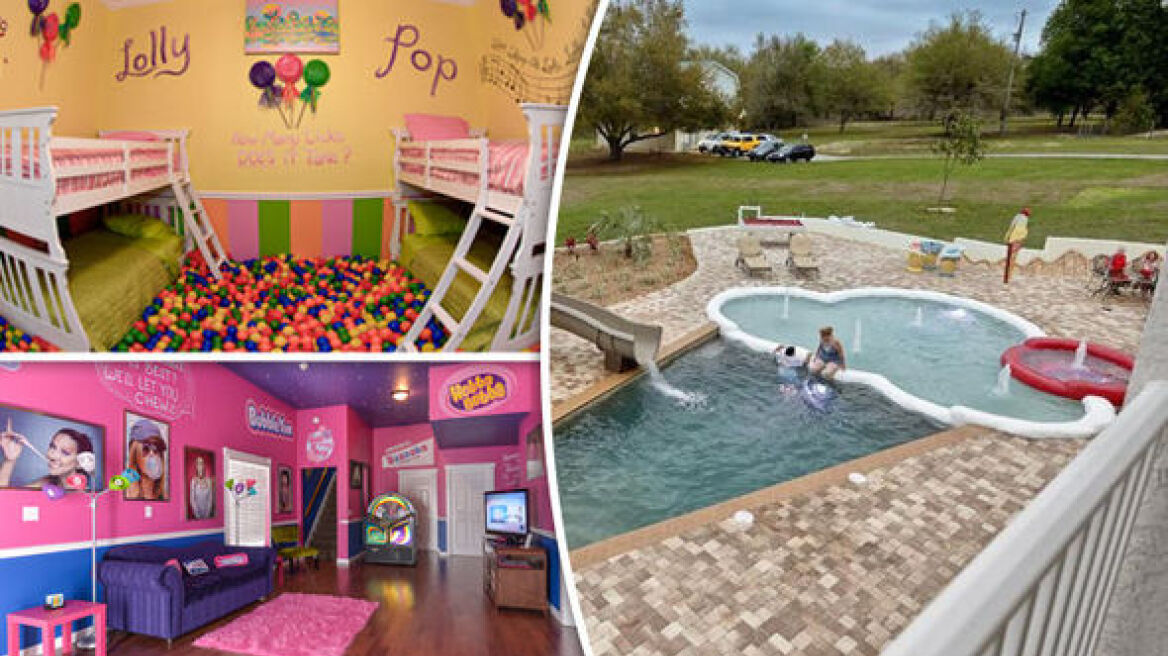 Sweet Escape House: Οι πιο γλυκές διακοπές για μικρούς και μεγάλους