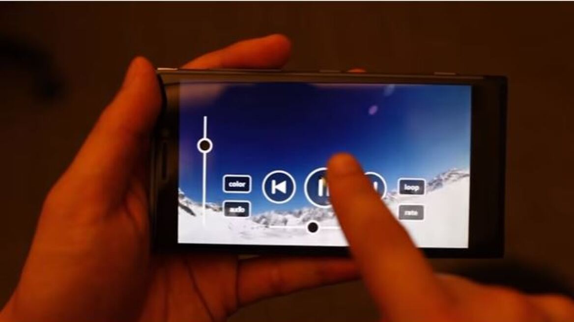 Βίντεο: Δείτε το smartphone που αντιδρά πριν καν αγγίξετε την οθόνη