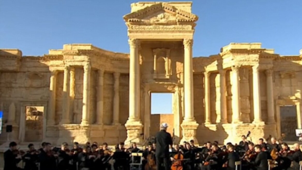 Russian orchestra performs in Palmyra, Syria (pics+vid)