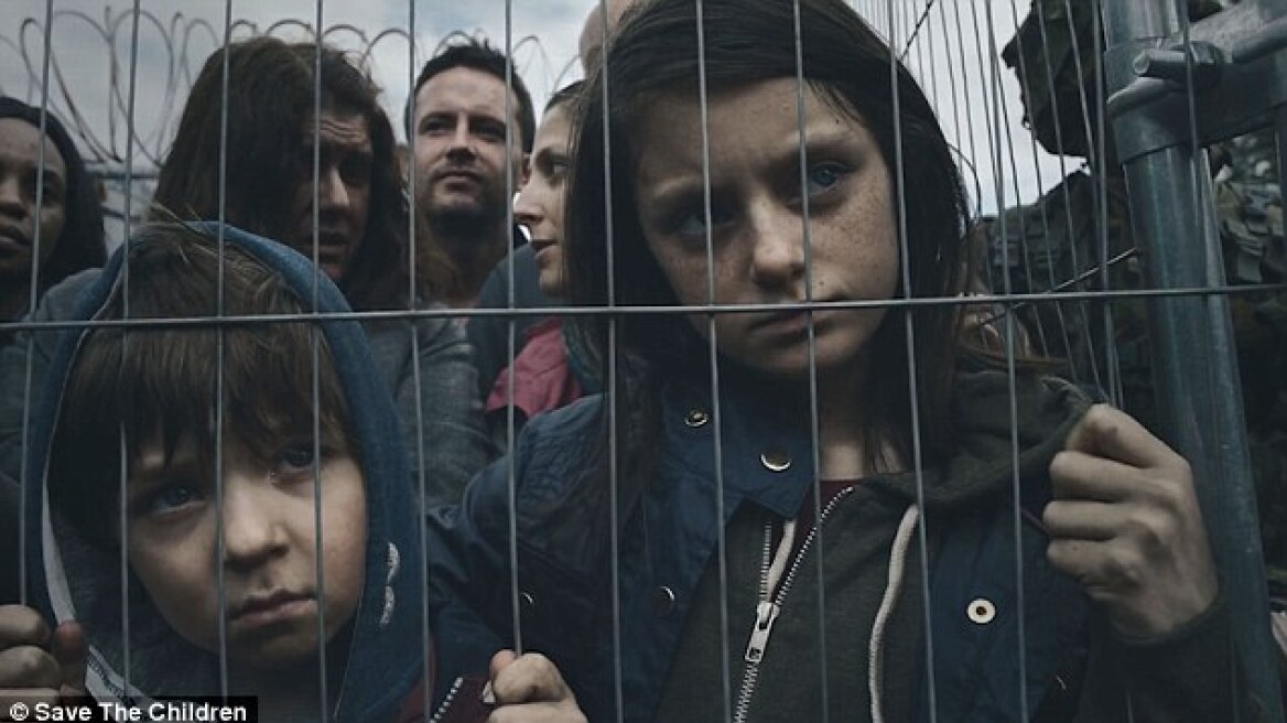 New Save The Children video shows how life would be if British refugees were fleeing civil war