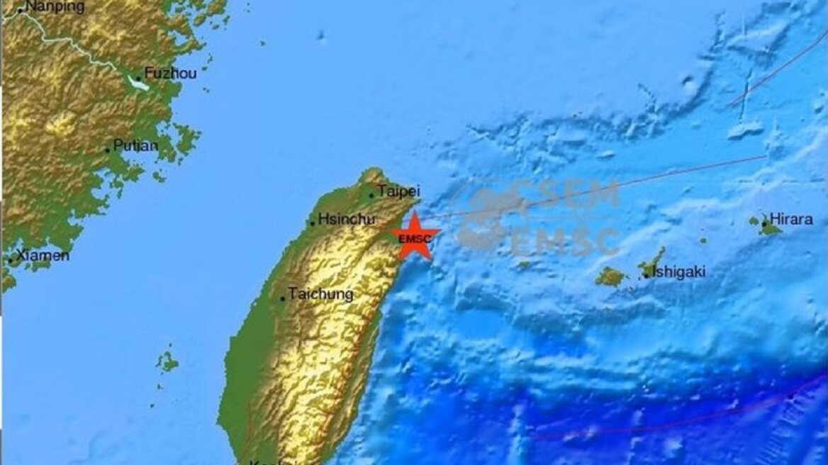 5.6 earthquake hits Taiwan