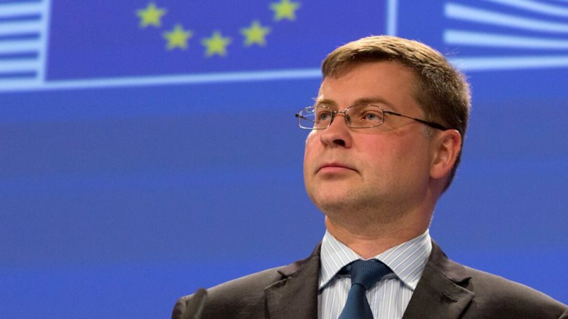 EC VP Dombrovkis says Greek government decided to raise taxes