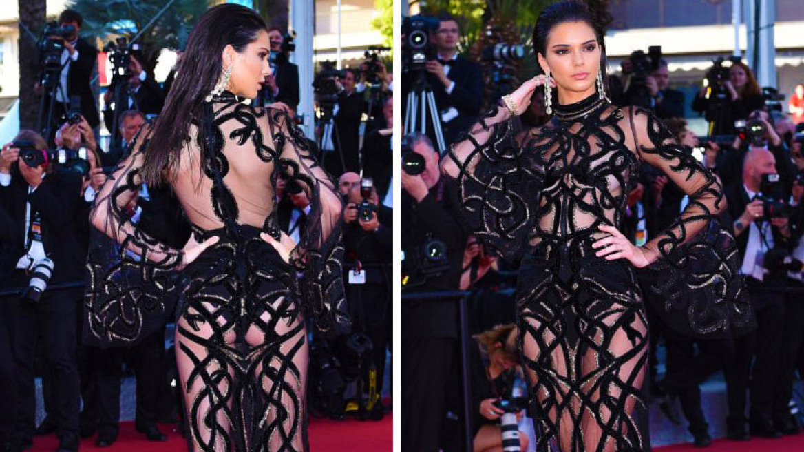 Kendall Jenner: Σε κοινή θέα τα οπίσθιά της μέσα από το see through φόρεμά της