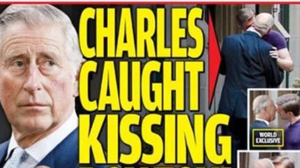 Is Prince Charles kissing a boy? (photo)