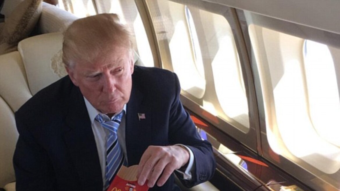 Ντόναλντ Τραμπ: Κέρδισε το χρίσμα των Ρεπουμπλικανών και το γιόρτασε με... McDonald's